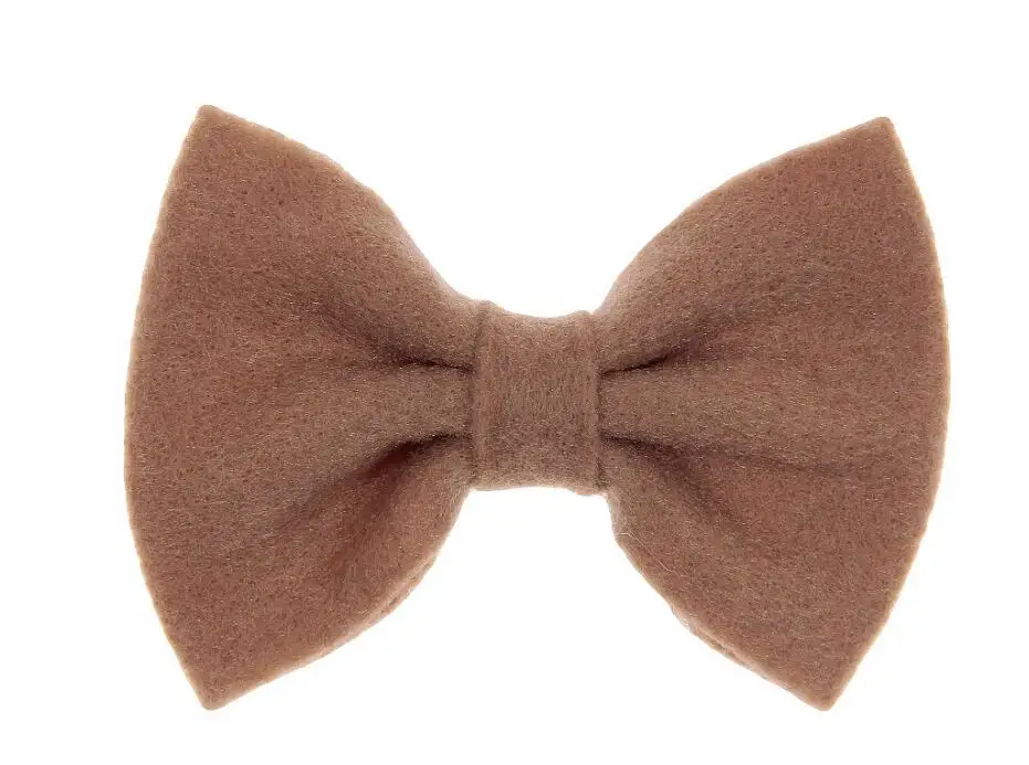 

3.2 Girls Baby Felt Bows Flat Back Or Nylon Headband Fabric Baby Bow Headband Nylon Hair Band For Babys One size fits most