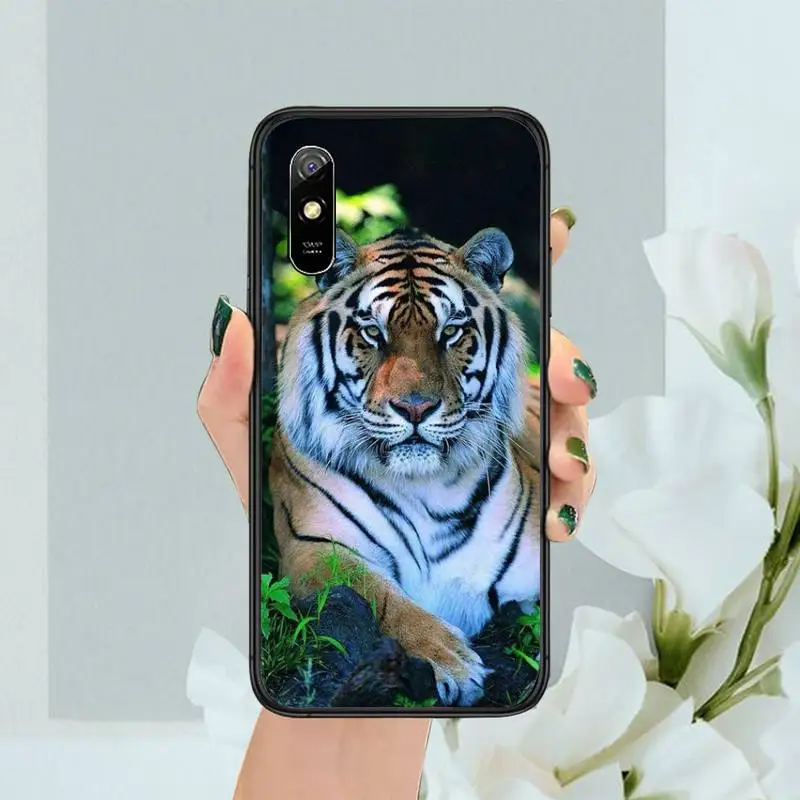 

Fashion Tiger Leopard Phone Case For Xiaomi Redmi note6 8 9 pro 7a 8T 9S K20 4X