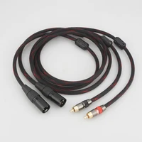 1pair hifi rca to xlr audio cable male to female male to male 0 5m 1m 1 5m 2m 3m 5m