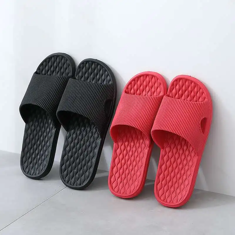 2019 простые и удобные домашние Нескользящие тапочки на плоской подошве | Обувь