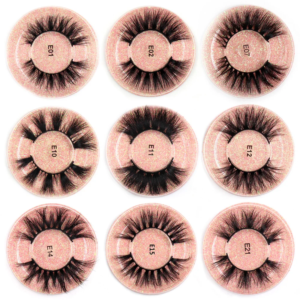 SOQOZ норковые ресницы накладные Роскошные ручной работы натуральные длинные