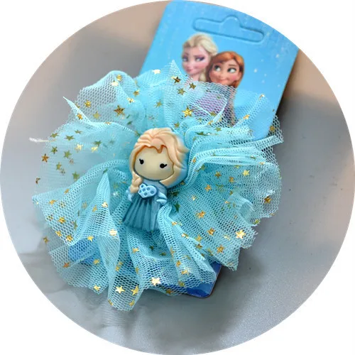2pcs Disney children's hair accessories headdress hairpin frozen elsa Anna princess girls Snow White skirt clip doll | Игрушки и