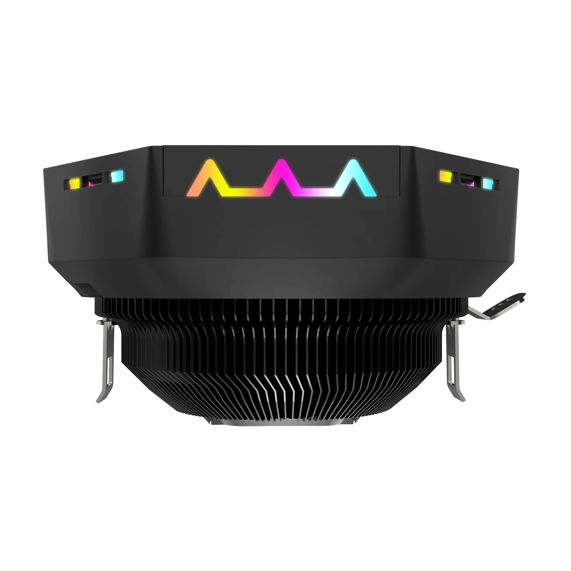 Кулер для процессора Intel 775/115X/ AM2 AM3 ALSEYE O120z 4 контакта ШИМ RGB тихий радиатор |