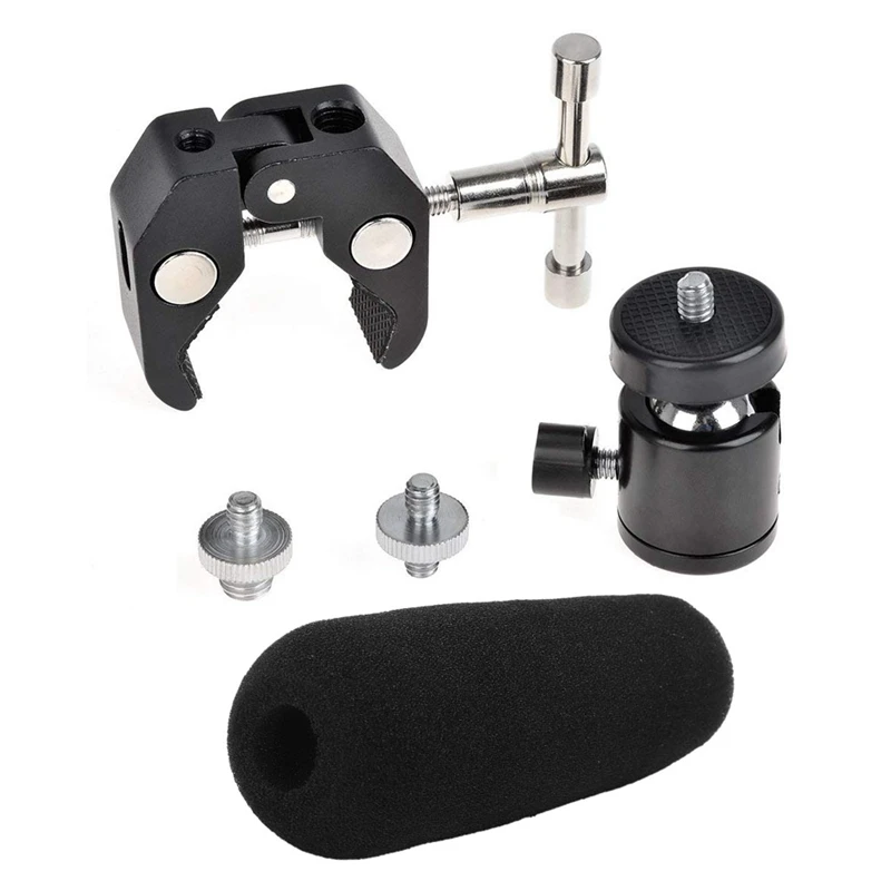 1 комплект супер зажимное крепление шарнирная шариковая головка 1/4Inch-20 Резьбовая