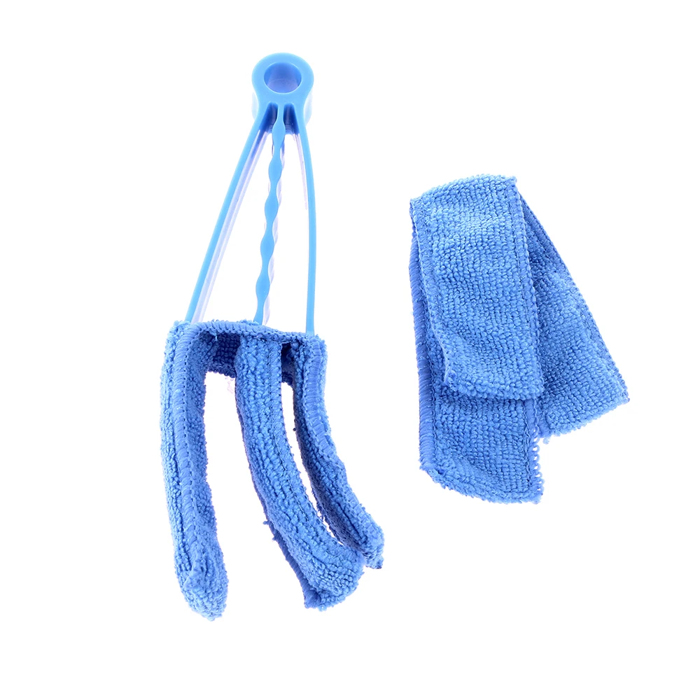 Портативная щетка для очистки окон и жалюзи с 3 лезвиями очиститель воздуха