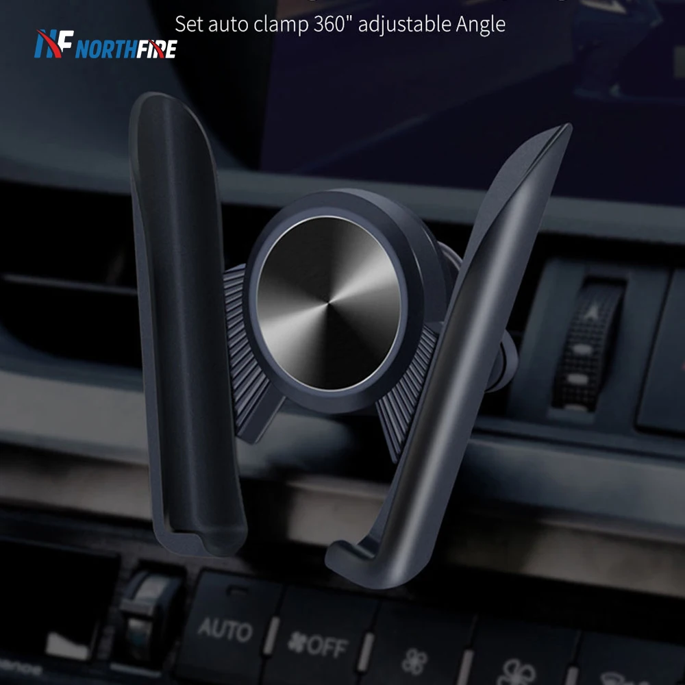 Гравитационный Автомобильный держатель для телефона вращение на 360 градусов ABS