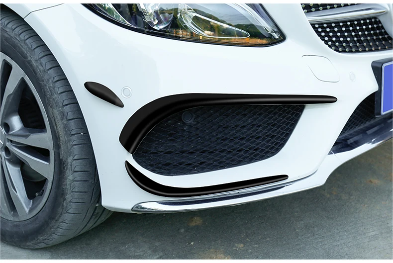 Передняя противотуманная фара для mercedes w205 amg Mercedes c Класс аксессуары W205 mercedes w205 углеродное волокно внешняя отделка