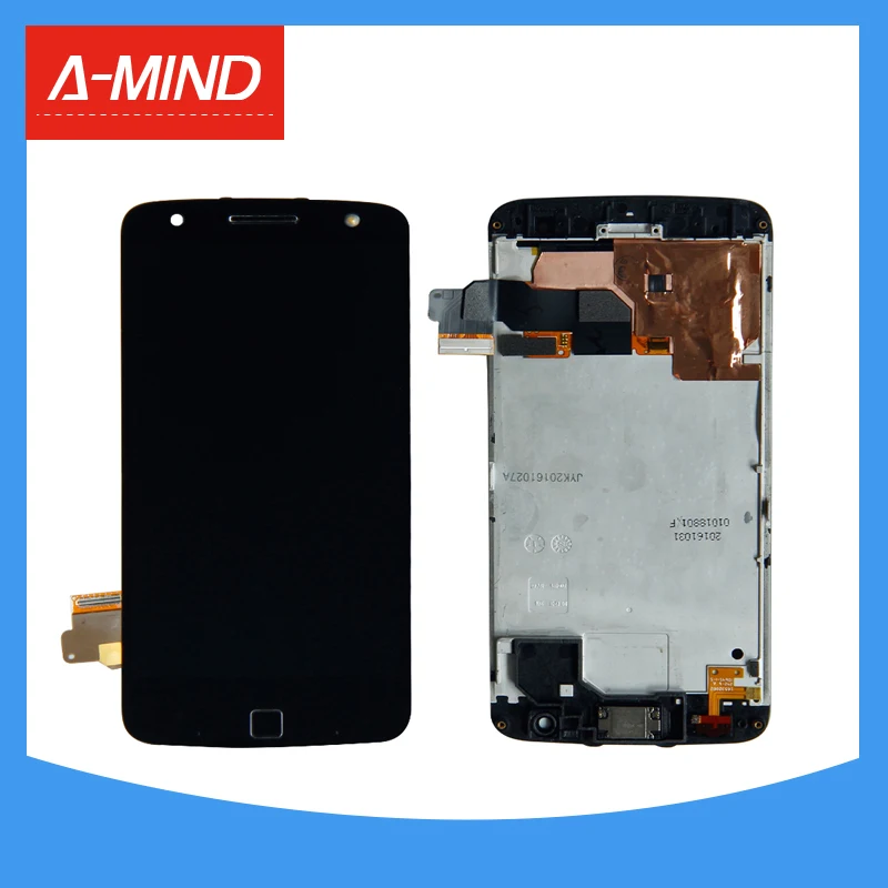 

For Motorola Moto Z Force Droid XT1650 LCD Display Touch Screen Digitizer Frame Replacement +Tools