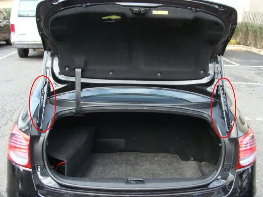 Подходит для 2007-2009 2010 2011 Lexus GS450h седан 12,36 дюймов на крышке багажника газовые пружины, лифт поддерживает стойки Опора рулевой рычаг ударов DK