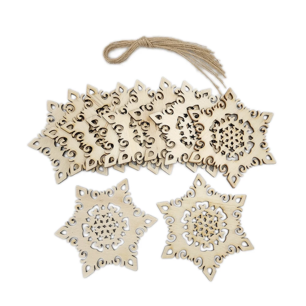 10 шт. деревянные диски со звездами для мозаики сделай сам декор рукоделия