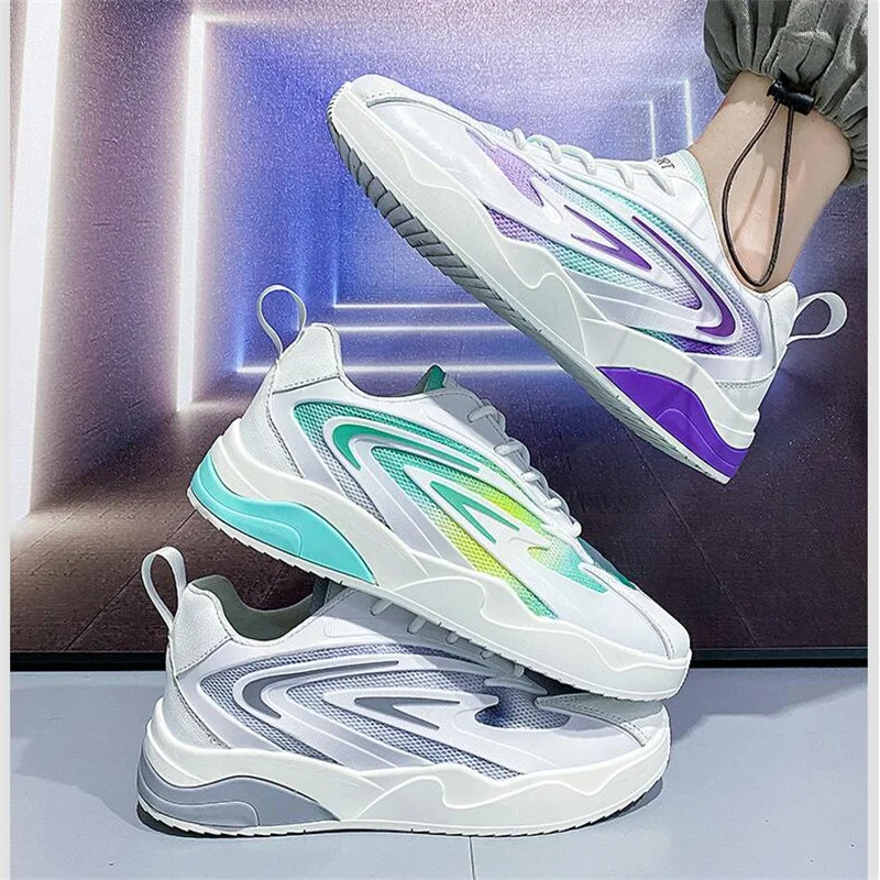 

Men's sneakers Mesh Casual Shoes Lightweight Vulcanize Shoes Walking Sneakers Running shoes Zapatillas Hombre basket homme