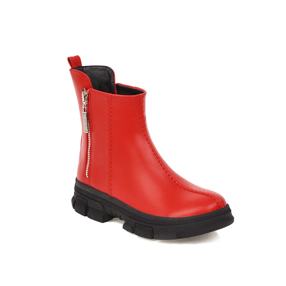 MFYB/женские ботинки 2019 г. Новая удобная зимняя женская обувь на плоской подошве