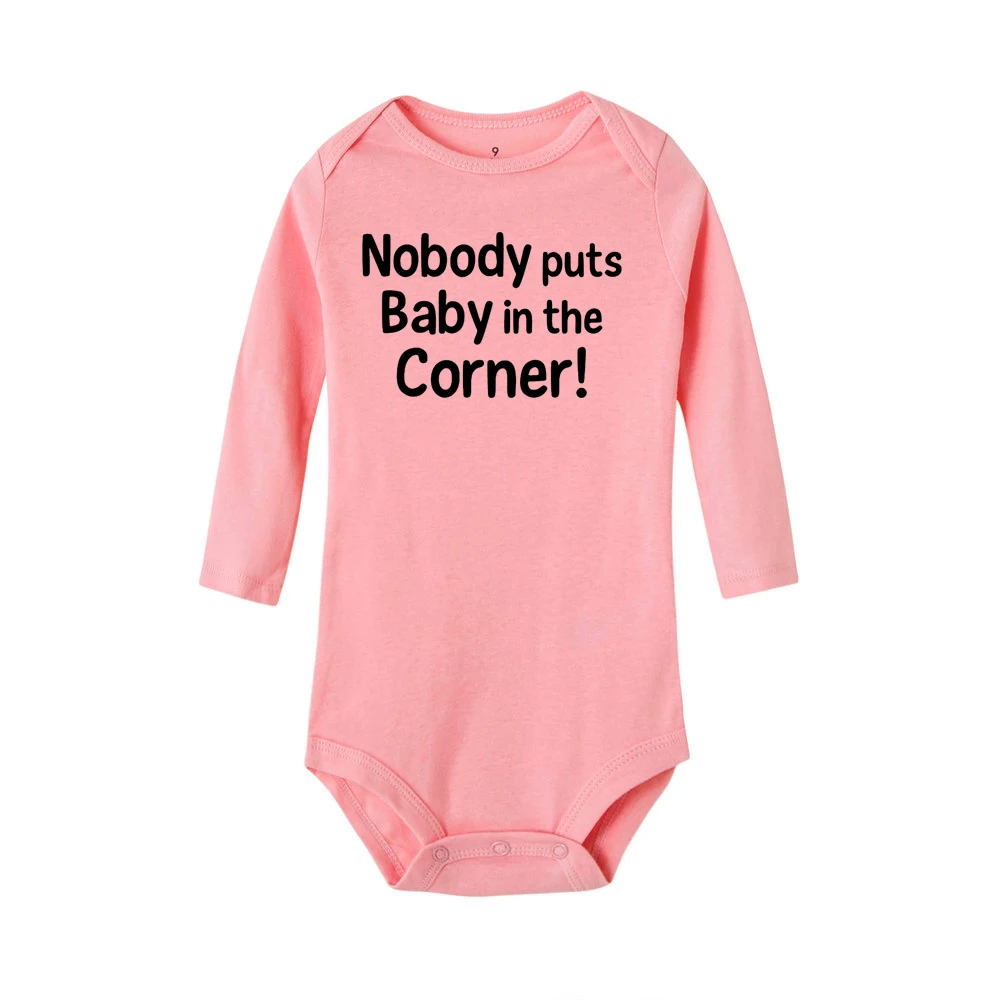 Комбинезон для новорожденных никто не ставит ребенка в угол забавный детский