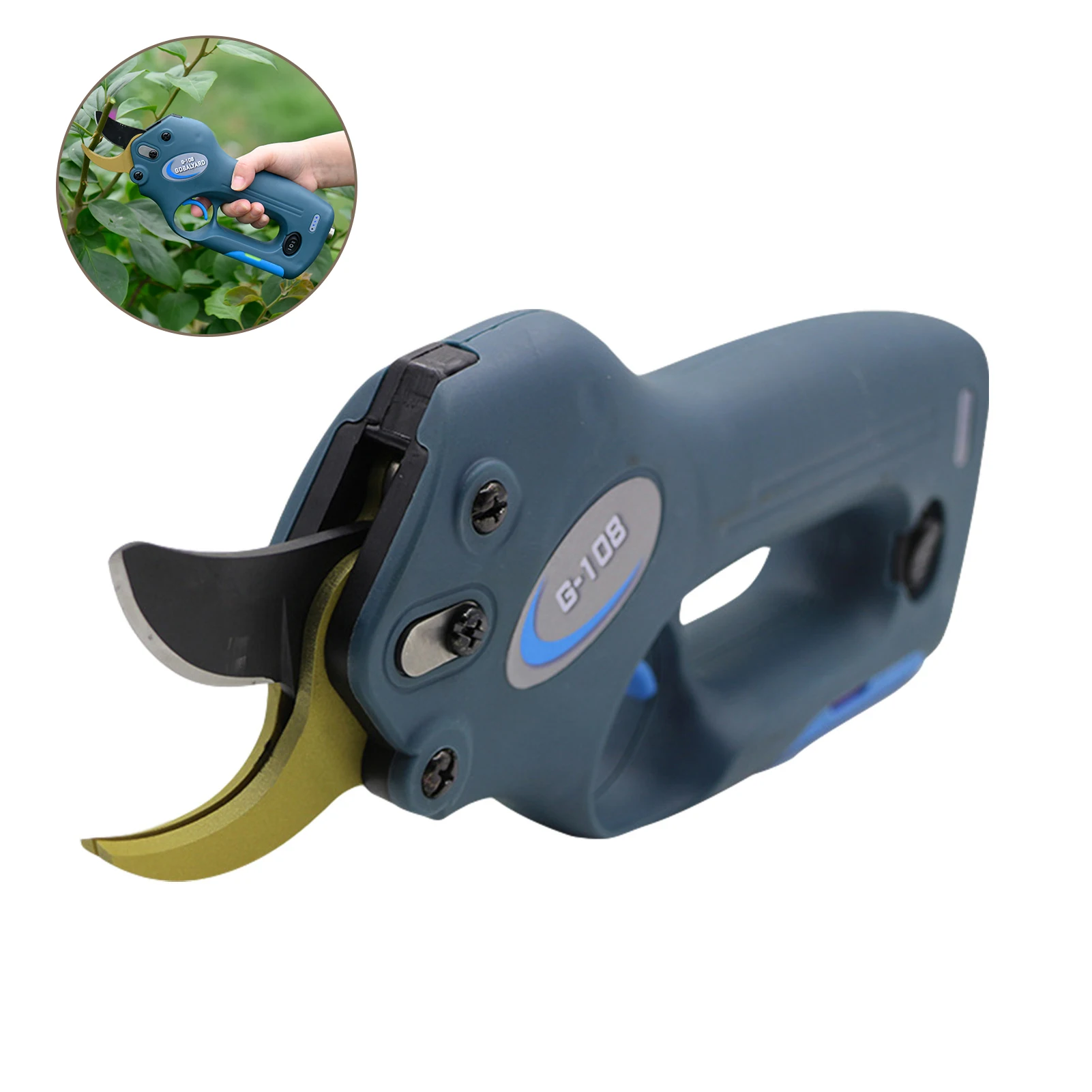 Wired Cordless Electric Pruning Shears Lithium Battery Lawn Mower Weeding Shear Pruning Mower Garden Tools