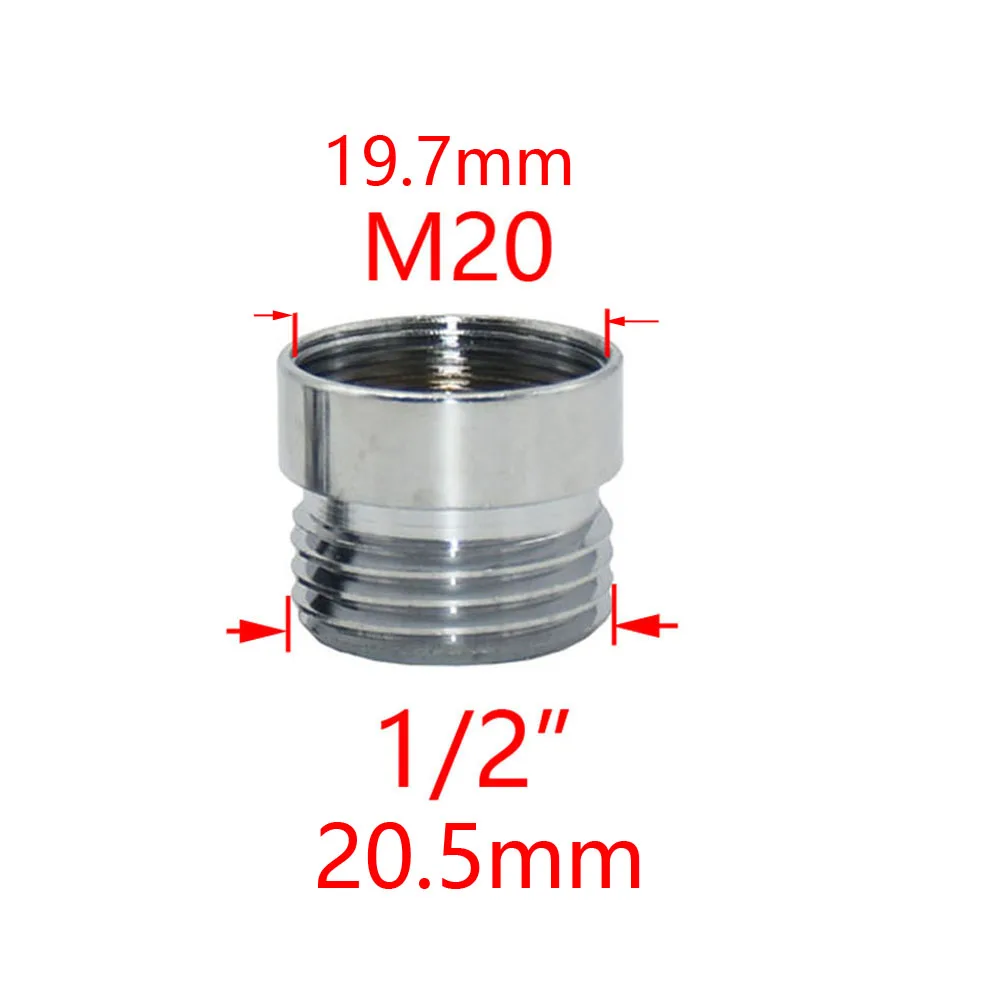 

Латунный резьбовой соединитель для смесителя 1/2"-M22/20/24/16/18/28 WHWH