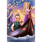 Принцесса Марвел персонализированный пользовательский портрет Человек-паук Холст Живопись стены Искусство плакаты печать для детской комнаты декор настенная живопись