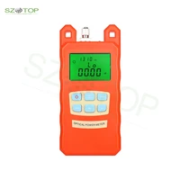 free shipping handheld aua 70a fiber optical power meter 70dbm10dbm cable tester send fc sc adapter