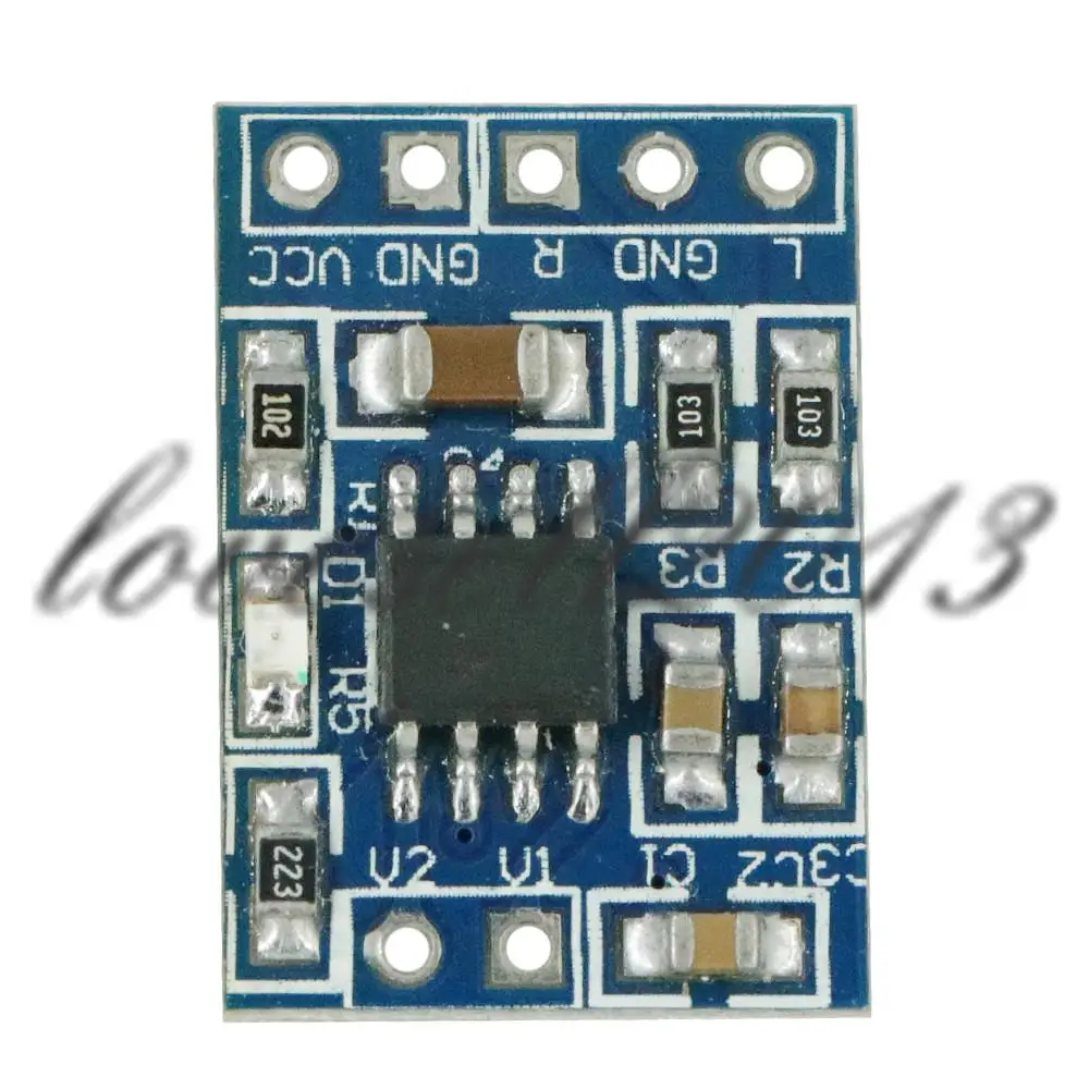 Super Mini HXJ8002 Audio Power Amplifier Board Mono Channel Voice low noise Amplifiers Module 2.0-5.5V Replace PAM8403