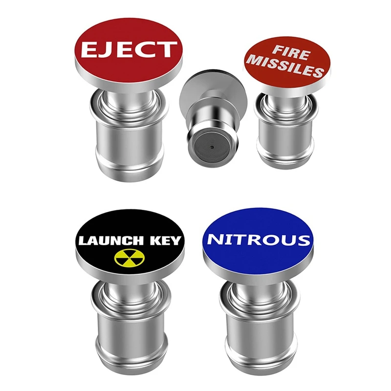 

12V Auto Cigarette Lighter Button Replacement Motorcycle Car Cigarette Lighter Push Button Accessory For Most Automotive Vehicle