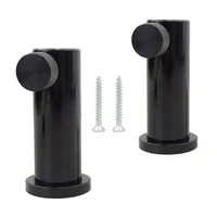 2pcs carp fishin bank stick stage stand with screws for fishing tackle aluminium alloy fishing pole socket