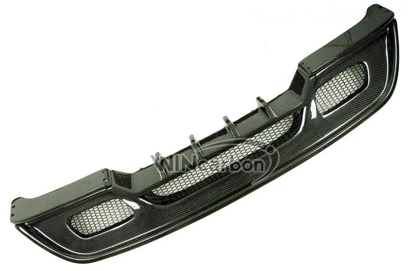 Задний диффузор из настоящего углеродного волокна для Mercedes Benz W176 A-Class A45 A250 A260 Amg