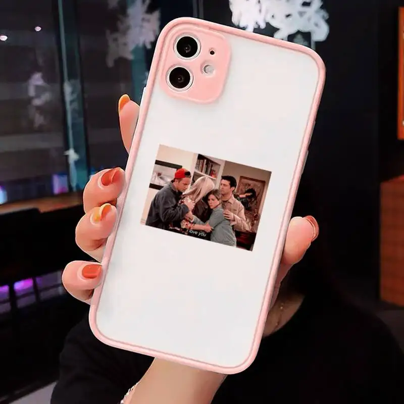 

American friends tv show Phone Case matte transparent For iphone 7 8 11 12 plus mini x xs xr pro max cover