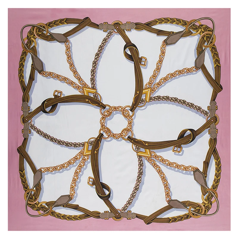 Роскошный брендовый саржевый хиджаб-шарф 130*130 см большие квадратные шаль с