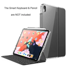 Smart Keyboard/Pencil are NOT INCLUDED!I-BLASON For iPad Pro 12.9 Case 2018 With Pencil Holder Compatible with Official Keyboard