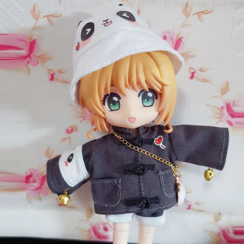 

Костюм с пандой GSC простое тело круглый Molly BJD костюм 1/12 BJD кукла аксессуары для кукольной одежды
