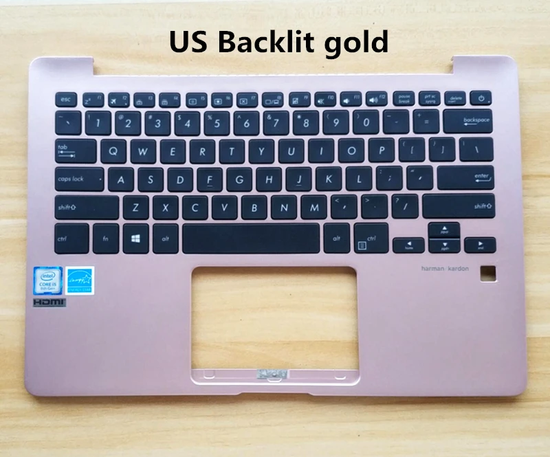 Клавиатура для ноутбука/noebook US JP с подсветкой верхняя крышка корпуса Asus zenbook UX331