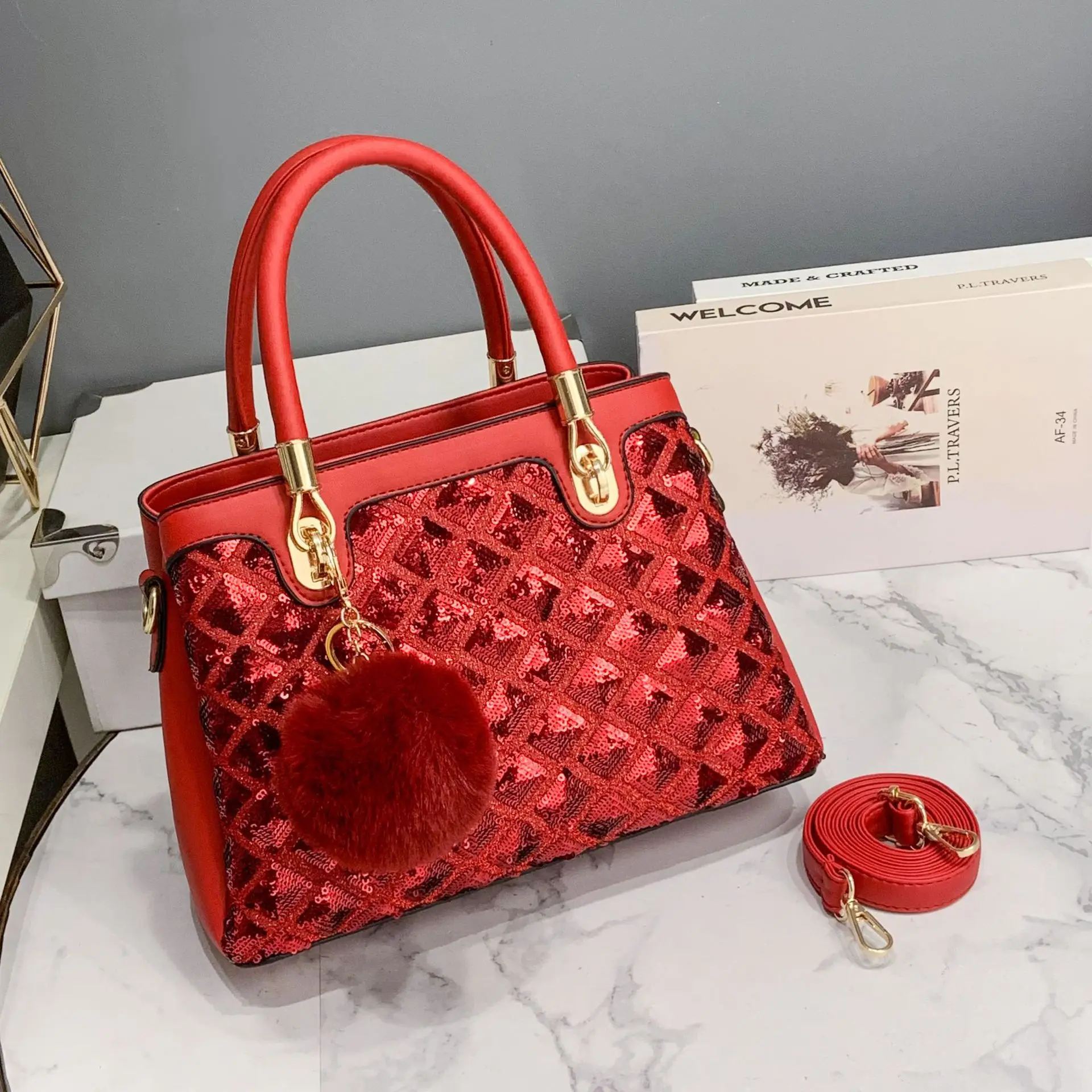 

Luxury Handbags Women Bags Designer Brand Famous 2020 Autumn Pu Leather Shoulder Crossbody Flap