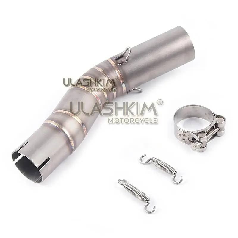 Полный цикл Системы выхлопа среднего звена трубы слипоны для suzuki GSXR1000 GSX R1000 GSXR 1000