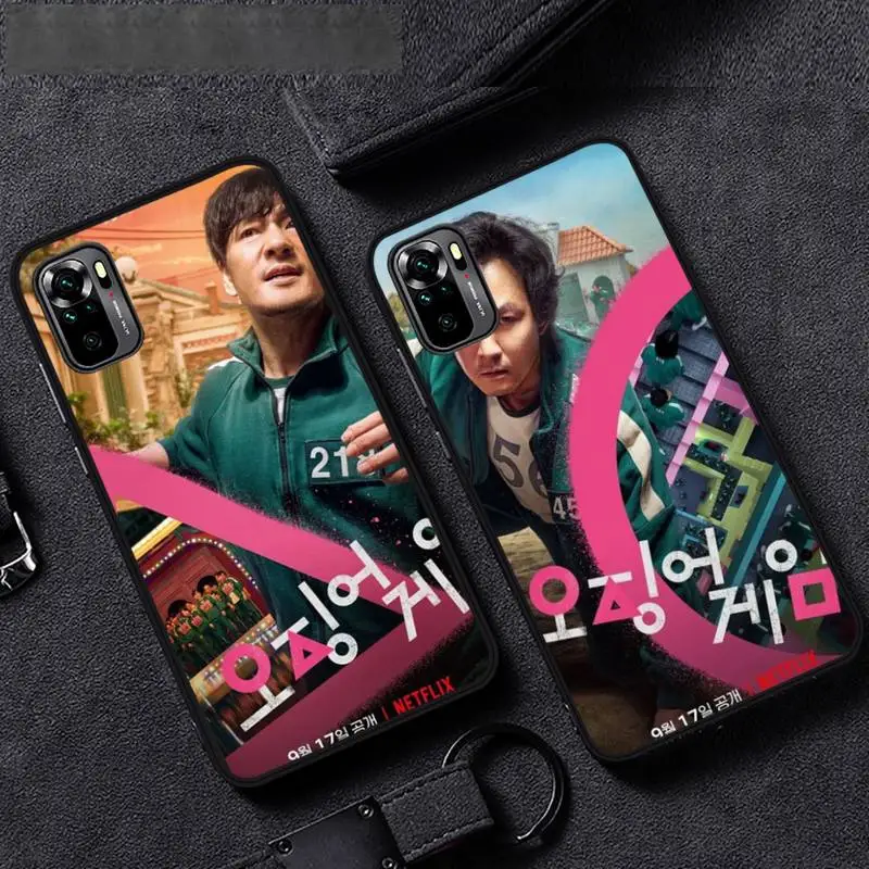 

Squid Game Phone Case For Huawei Y5 Y6 II Y7 Y9 PRIME 2018 2019 NOVA3E P20 PRO P10 Honor 10