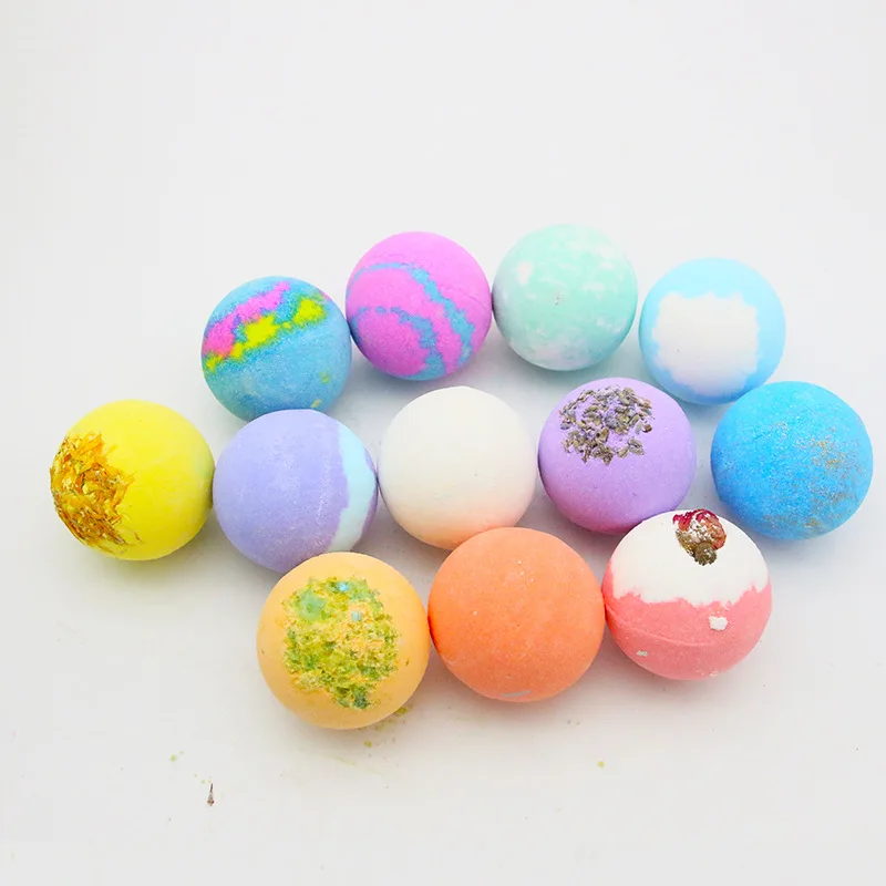 12pcs/set Muti-color Bath ball bomb up bubble sea salt Bathtub gadget Calendula Rose Aromatherapy spa for adult teen | Игрушки и хобби