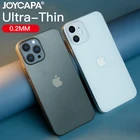 Чехол для iPhone 11, 12, 13 Mini, Pro Max, XS, XR, X, 6S, 7, 8 Plus, SE 2, 0,2 мм, тонкий, матовый, прозрачный