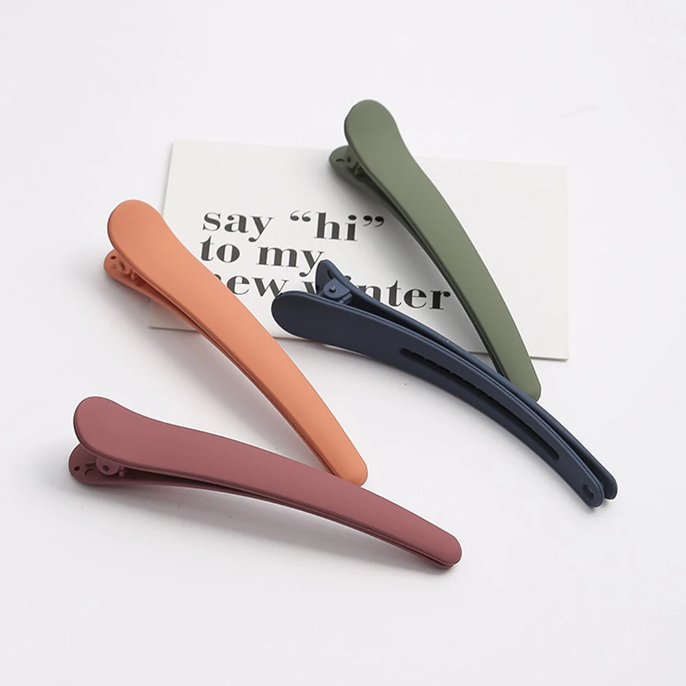 Заколка для волос с уткой 5 шт. зажим рта карамельные цвета шпилька заколка женщин