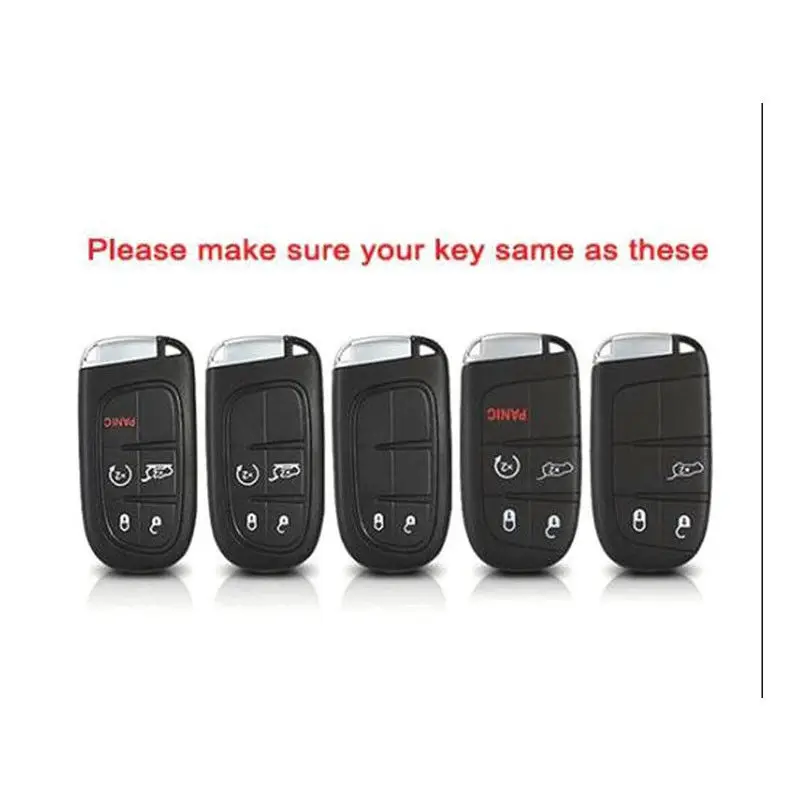 1 шт. Мягкий ТПУ Смарт брелок для дистанционного ключа чехол Jeep Chrysler Dodge|Футляр