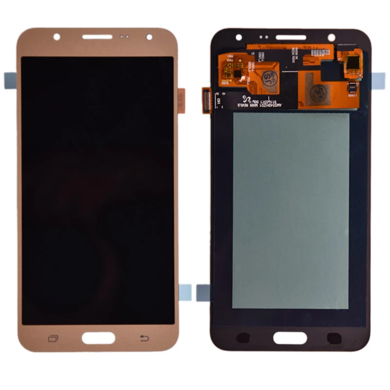 Оригинальный ЖК-дисплей Super AMOLED для Samsung Galaxy J7 2015 J700 с сенсорным экраном