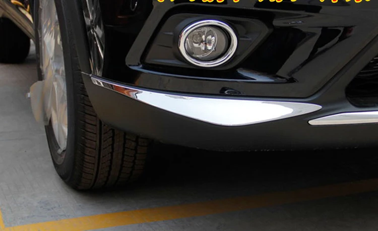 Автомобильные аксессуары 2 шт передний бампер угловая Защитная крышка отделка ABS