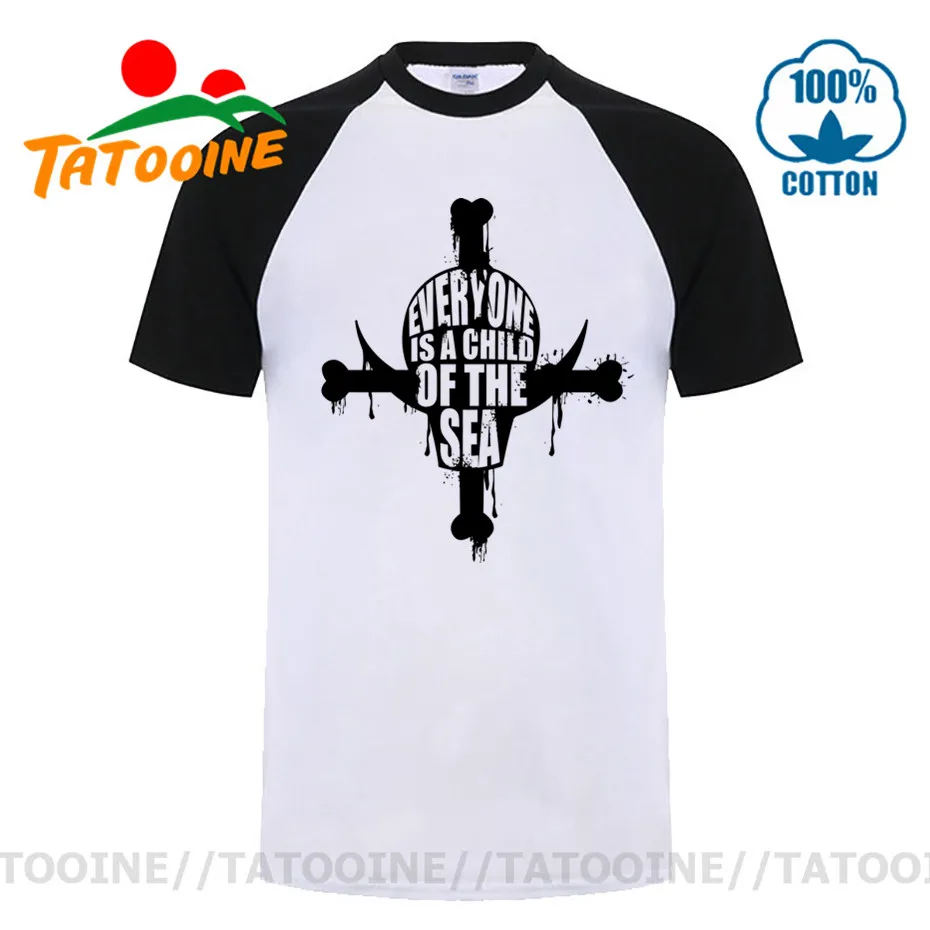 Футболка унисекс с изображением пиратского пирата и белой бороды | Мужская