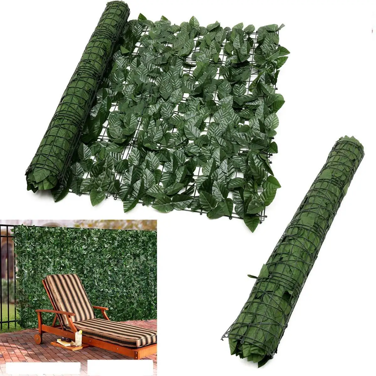 

1x3M Plant Wall Artificial Lawn Boxwood Hedge Garden Backyard Home Decor Simulation Grass Turf Rug Lawn Outdoor Flower wall