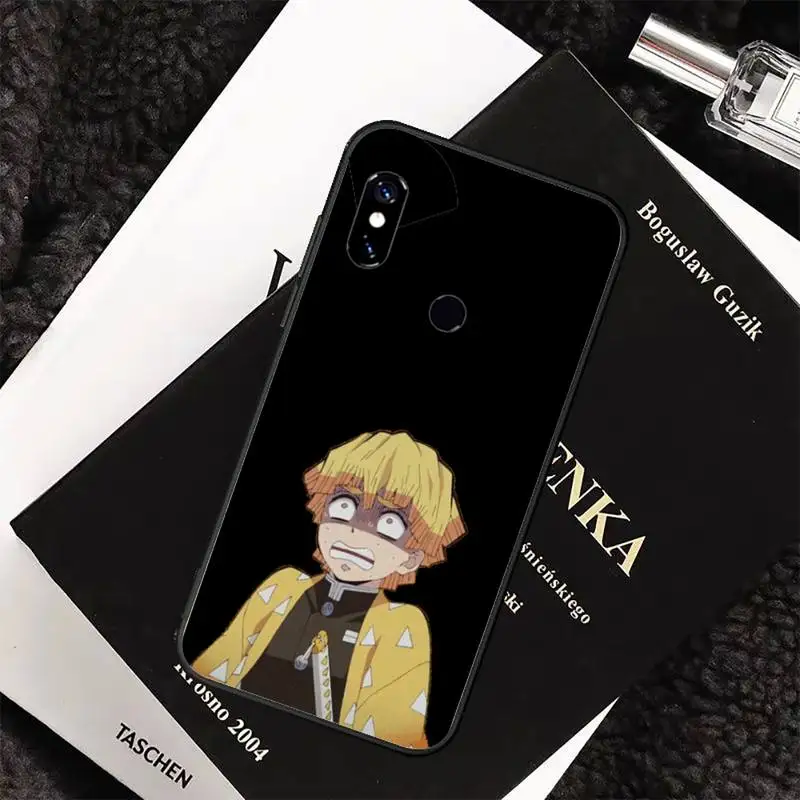 

Anime cartoon Kimetsu no Yaiba Phone Case For Xiaomi Redmi 7 8 9t a3Pro 9se k20 mi8 max3 lite 9 note 9s 10 pro