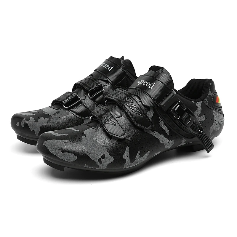 

MTB Male Outdoor Self-locking Bike Shoes Flat Cleats Cycling Shoes Unisex Speed Bicycle Shoes New Men Professional Road Sneakers