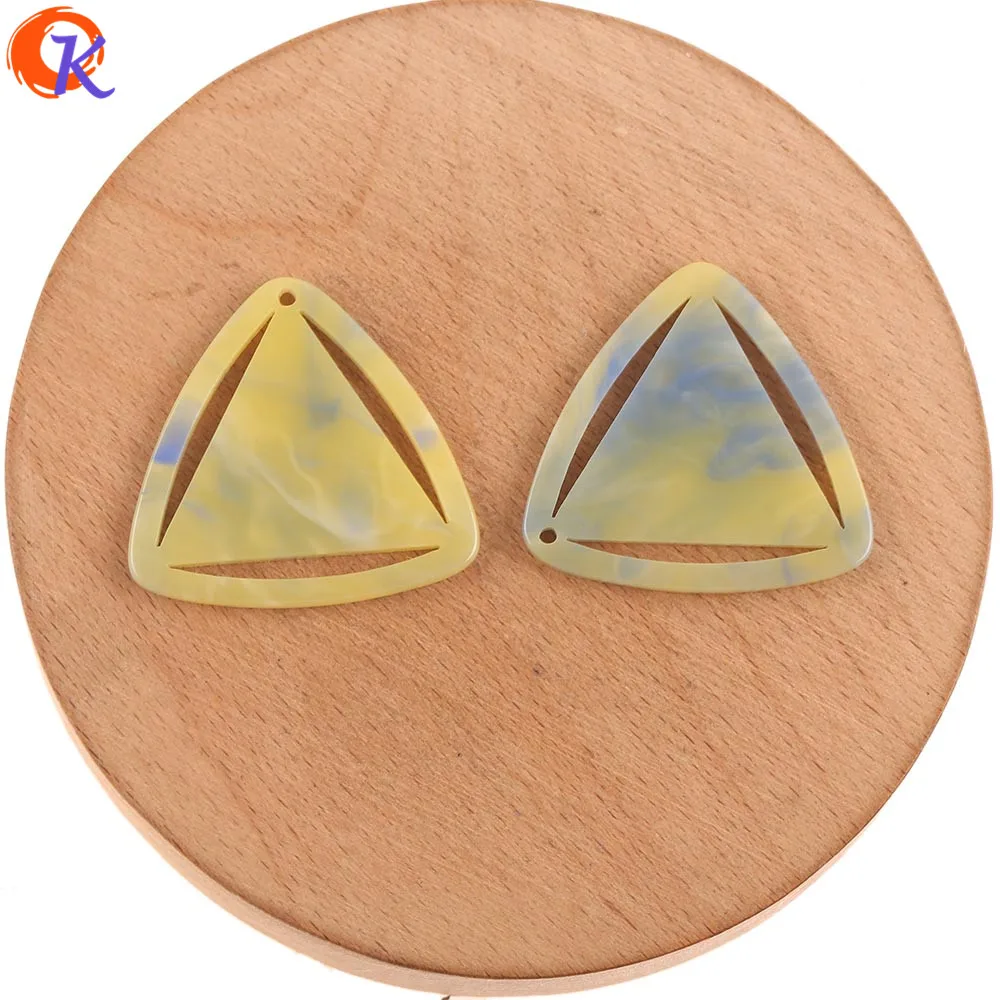 

Cordial Design 33*34mm 100Pcs Jewelry Accessories/DIY Making/Earring Connectors/Triangle Shape/Charms/Hand Made/Earring Findings