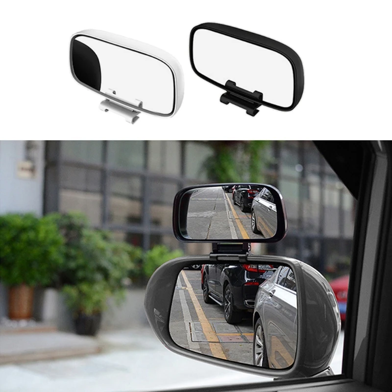 

Car Round Blind Spot Mirror Rear View Parking Auxiliary Mirrors Reversing 360° Convex Wide-angle Lens High Definition