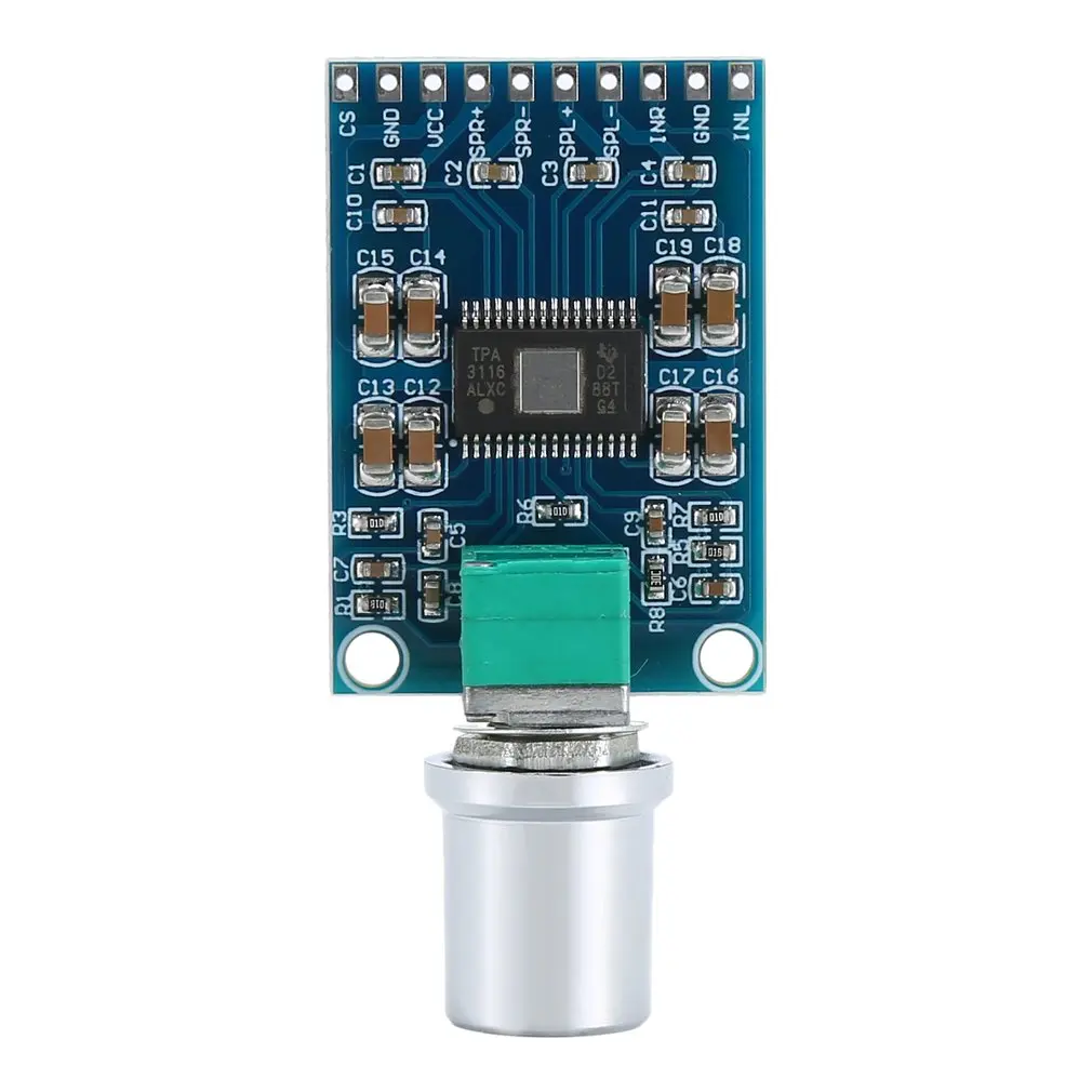 TPA3116D2 DC 12 V-24 V 2x50 Вт двухканальный Мини цифровой усилитель класса D 50 + XH-M562 Мощность