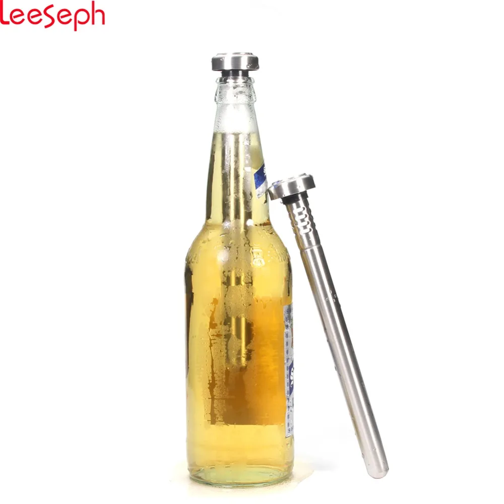 

Beer Chiller Sticks, Stainless Steel Beverage Cooler - Keep Bottled Drinks Cold, Unique Gift for Fathers' Day, Valentine's Day