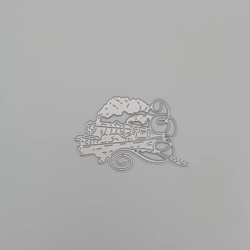 

Train Metal cutting dies Cut DIY Scrapbooking Paper Craft Embossing Knife Mould Blade Punch Die Cut Stencils