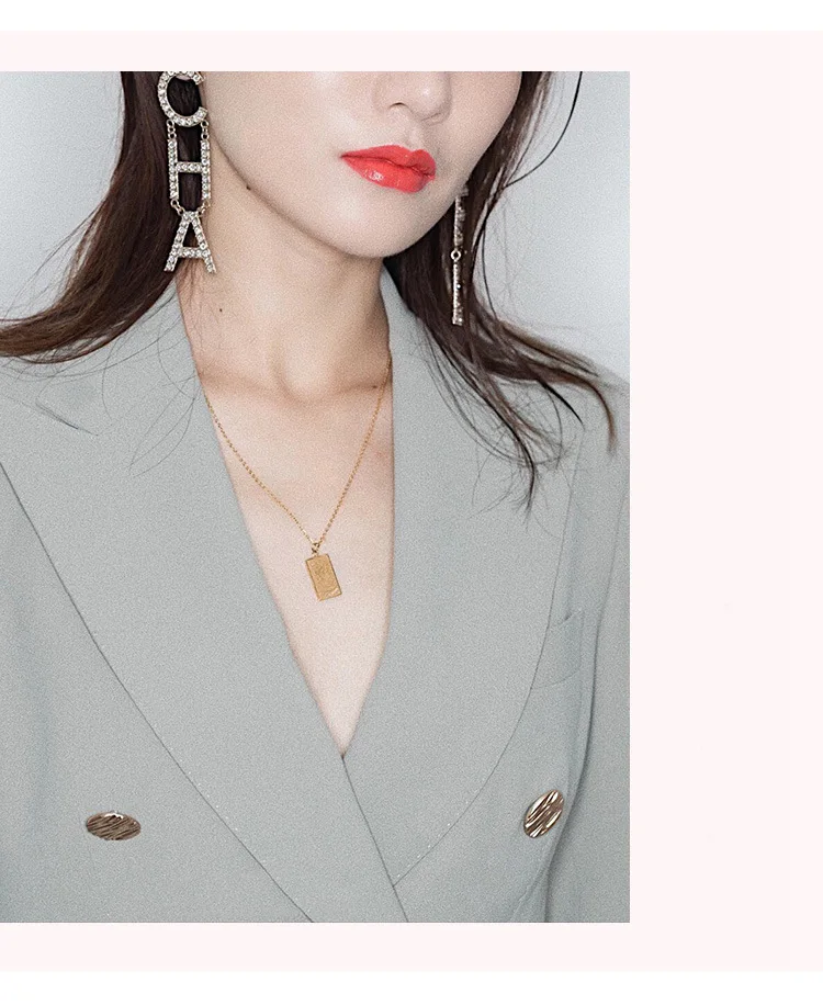 

Casual Double Breasted Solid Color Suit Office Ladies 2021 Spring Long Sleeve Suit Tops Long Trousers Female Two-Pieces