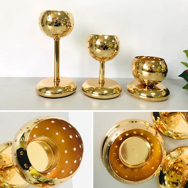 

Новый Европейский металлический подсвечник, простое Золотое свадебное украшение, украшение для бара, вечеринки, гостиной, украшение для до...